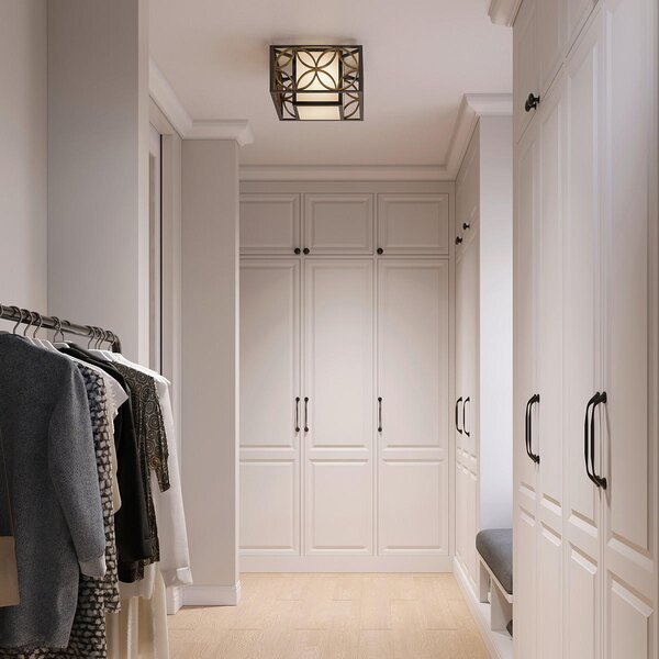 STROPNÉ SVIETIDLO, 36.8/36,8/23,8 cm Elstead Lighting - Interiérové svietidlá