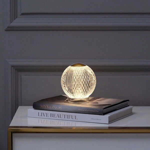 STOLNÁ LED LAMPA, 11,1/10,8 cm Elstead Lighting - Interiérové svietidlá