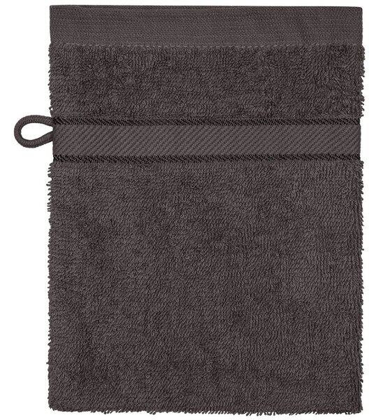 Daiber Umývacia froté žinka MB435 - Grafitová | 15 x 21 cm