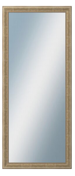 DANTIK - Zrkadlo v rámu, rozmer s rámom 60x140 cm z lišty KŘÍDLO malé strieborné patina (2775)
