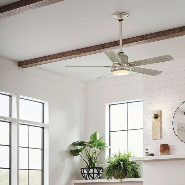 STROPNÝ VENTILÁTOR, 132/43 cm Elstead Lighting - Interiérové svietidlá