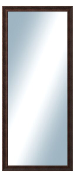 Zrkadlo v rámu Dantik 60x140cm z lišty KOSTELNÍ malá hnedá (3165)