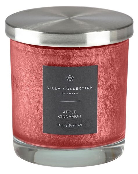 Sviečka s vôňou jablka a škorice Villa Collection, doba horenia 45 hodín
