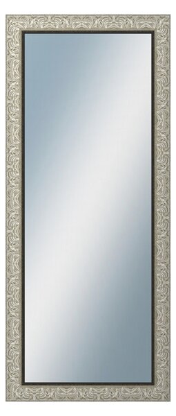 DANTIK - Zrkadlo v rámu, rozmer s rámom 60x140 cm z lišty PRAHA strieborná (2751)