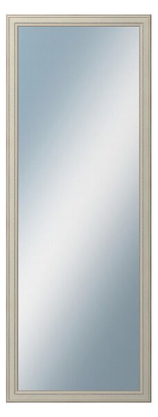 Zrkadlo v rámu Dantik 60x160cm z lišty STEP biela (3018)