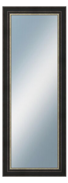 DANTIK - Zrkadlo v rámu, rozmer s rámom 60x160 cm z lišty GREECE čierna (2641)