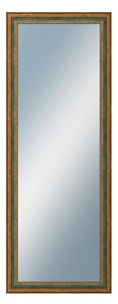 DANTIK - Zrkadlo v rámu, rozmer s rámom 60x160 cm z lišty HRAD zelená (3005)
