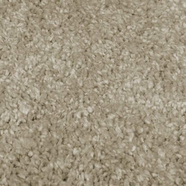 Flair Rugs , Kusový koberec Shaggy Teddy Natural kruh, 133x133 (priemer) kruh, béžová, detská izba