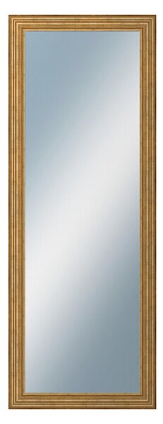 DANTIK - Zrkadlo v rámu, rozmer s rámom 60x160 cm z lišty HRAD zlatá patina (2822)