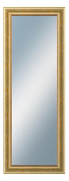 DANTIK - Zrkadlo v rámu, rozmer s rámom 60x160 cm z lišty KŘÍDLO veľké zlaté patina (2772)