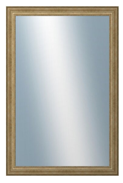 DANTIK - Zrkadlo v rámu, rozmer s rámom 80x160 cm z lišty HRAD strieborná patina (2823)