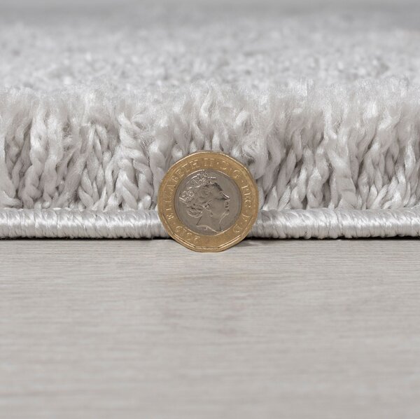 Flair Rugs , Behúň Shaggy Teddy Grey, 60x230, šedá, detská izba