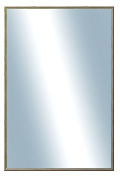DANTIK - Zrkadlo v rámu, rozmer s rámom 80x160 cm z lišty Y-ka červená linka (3130)