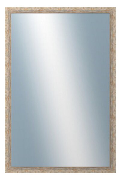 Zrkadlo v rámu Dantik rozmer s rámom 80x160 cm z lišty PAINT žltá veľká (2961)