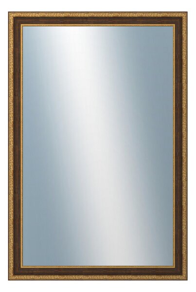 DANTIK - Zrkadlo v rámu, rozmer s rámom 80x160 cm z lišty KLASIK hnedá (3004)
