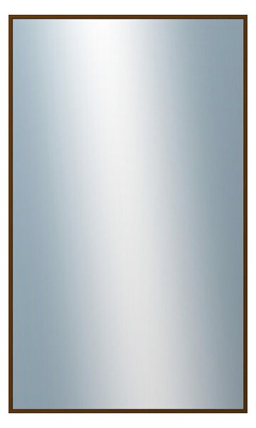 DANTIK - Zrkadlo v rámu, rozmer s rámom 60x100 cm z lišty Hliník hnedá (7269211)
