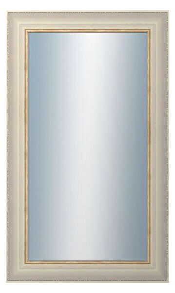 DANTIK - Zrkadlo v rámu, rozmer s rámom 60x100 cm z lišty GREECE biela (2639)