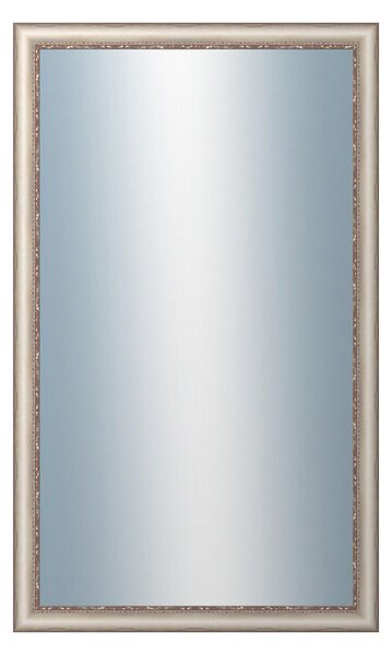 Zrkadlo v rámu Dantik 60x100cm z lišty PROVENCE biela (2652)