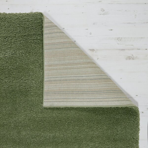 Flair Rugs , Kusový koberec Shaggy Teddy Olive, 80x150, zelená, obývacia izba