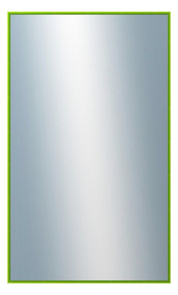 DANTIK - Zrkadlo v rámu, rozmer s rámom 60x100 cm z lišty NIELSEN zelená (7269207)