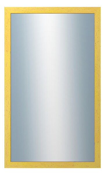 DANTIK - Zrkadlo v rámu, rozmer s rámom 60x100 cm z lišty RETRO žltá (2533)