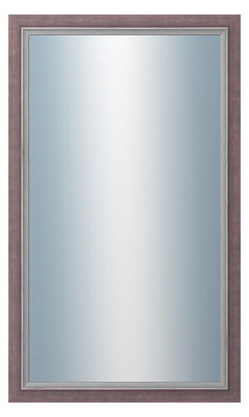 Zrkadlo v rámu Dantik 60x100cm z lišty AMALFI fialová (3117)