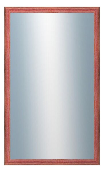DANTIK - Zrkadlo v rámu, rozmer s rámom 60x100 cm z lišty LYON červená (2707)