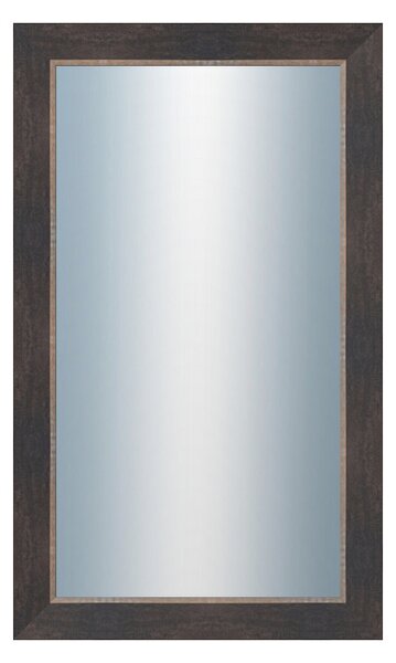 DANTIK - Zrkadlo v rámu, rozmer s rámom 60x100 cm z lišty TOMAS čierna veľká (3031)