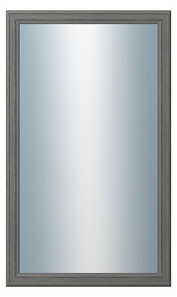 DANTIK - Zrkadlo v rámu, rozmer s rámom 60x100 cm z lišty STEP tmavošedá (3021)