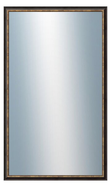DANTIK - Zrkadlo v rámu, rozmer s rámom 60x100 cm z lišty TRITON čierna (2139)