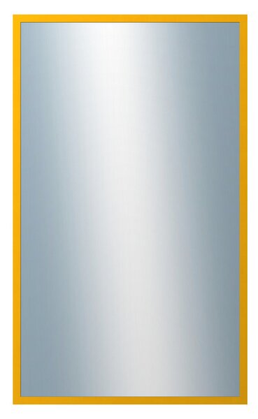 DANTIK - Zrkadlo v rámu, rozmer s rámom 60x100 cm z lišty PERLA žltá lesklá (2880)