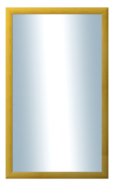 Zrkadlo v rámu Dantik 60x100cm z lišty LEDVINKA žltá (1439)