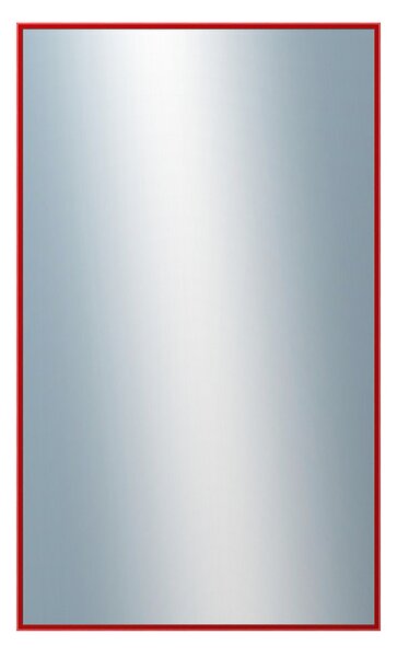 Zrkadlo v rámu Dantik 60x100cm z lišty Hliník červená (7269210)