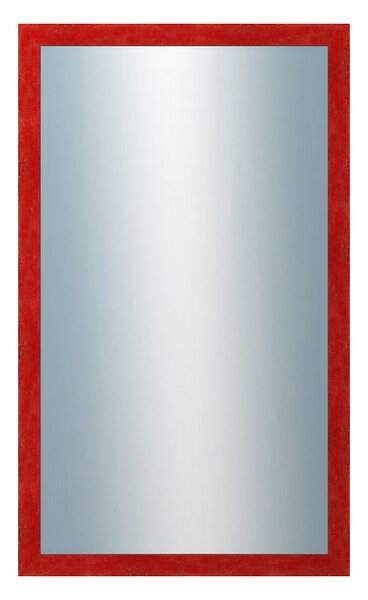 DANTIK - Zrkadlo v rámu, rozmer s rámom 60x100 cm z lišty RETRO červená (2534)
