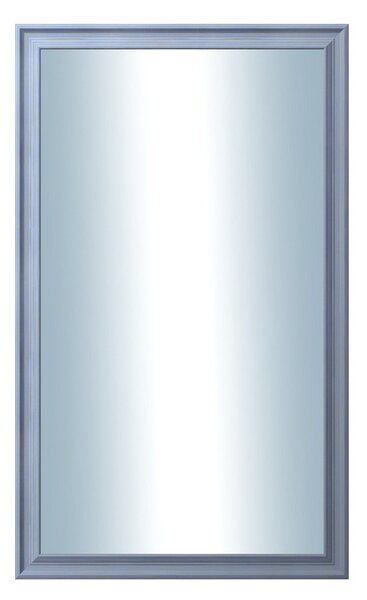 DANTIK - Zrkadlo v rámu, rozmer s rámom 60x100 cm z lišty KOSTELNÍ malá modrá (3166)