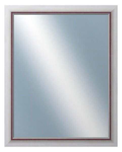 DANTIK - Zrkadlo v rámu, rozmer s rámom 40x50 cm z lišty RIVIERA vínová (3104)