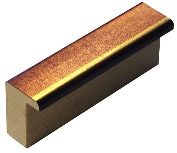 DANTIK rám na obraz 20x30 | GRAFIC bronz vysoká (Sklo Čiré)