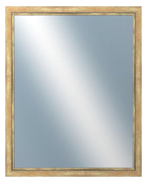 DANTIK - Zrkadlo v rámu, rozmer s rámom 40x50 cm z lišty ANDRE zlatá stredná (3015)