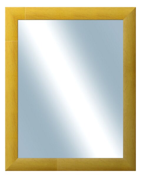 DANTIK - Zrkadlo v rámu, rozmer s rámom 40x50 cm z lišty LEDVINKA žltá (1439)