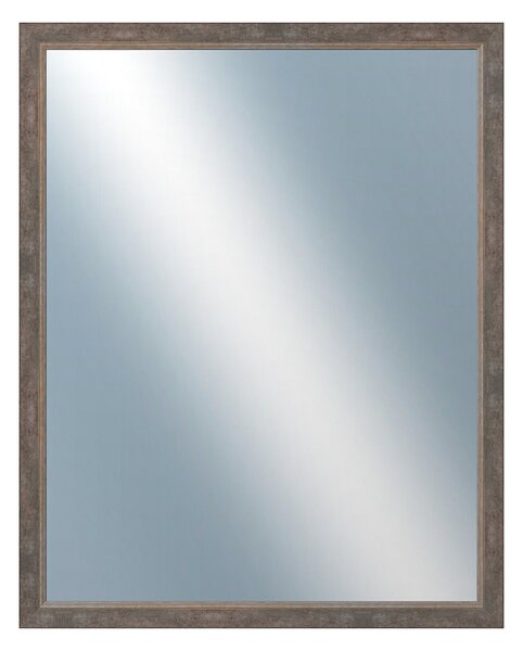 DANTIK - Zrkadlo v rámu, rozmer s rámom 40x50 cm z lišty TOMAS šedá (2938)