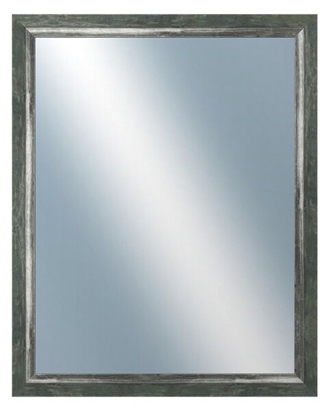 DANTIK - Zrkadlo v rámu, rozmer s rámom 40x50 cm z lišty IVANETE zelená (2943)