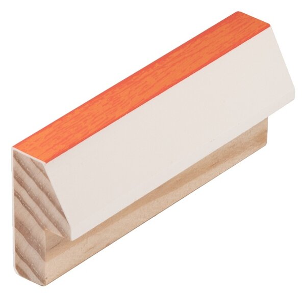 DANTIK rám na obraz 20x30 | EVOQUE oranžová (Sklo Čiré)