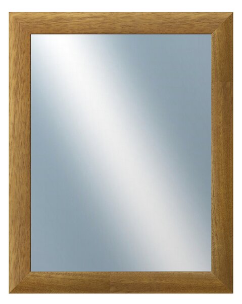 DANTIK - Zrkadlo v rámu, rozmer s rámom 40x50 cm z lišty LEDVINKA hnedá (1441)