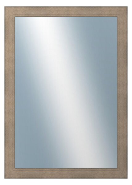 DANTIK - Zrkadlo v rámu, rozmer s rámom 50x70 cm z lišty ANDRÉ veľká bronz (3159)