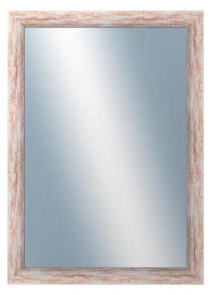DANTIK - Zrkadlo v rámu, rozmer s rámom 50x70 cm z lišty PAINT červená veľká (2962)