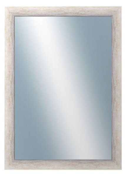 DANTIK - Zrkadlo v rámu, rozmer s rámom 50x70 cm z lišty PAINT biela veľká (2960)