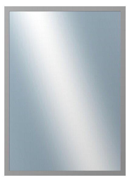 DANTIK - Zrkadlo v rámu, rozmer s rámom 50x70 cm z lišty KASSETTE svetlo šedá (3077)