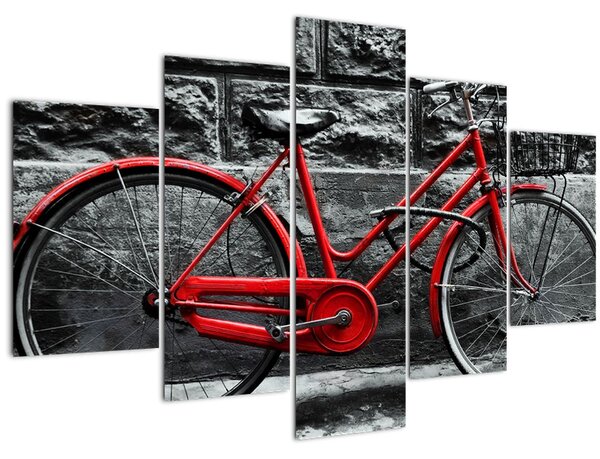 Obraz - Historický bicykel (150x105 cm)