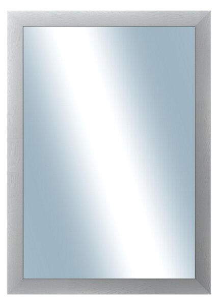 DANTIK - Zrkadlo v rámu, rozmer s rámom 50x70 cm z lišty LEDVINKA biela (2770)
