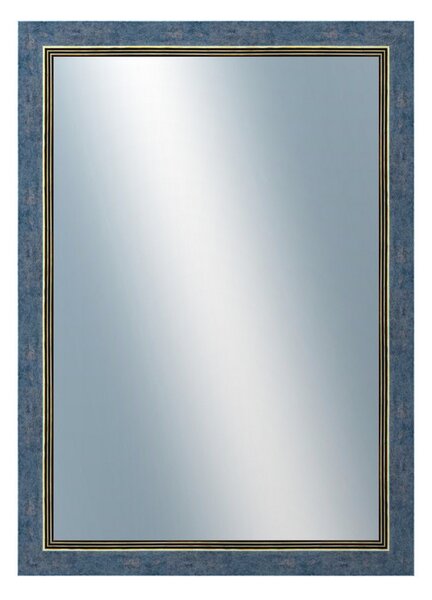 DANTIK - Zrkadlo v rámu, rozmer s rámom 50x70 cm z lišty CARRARA šedá (2949)